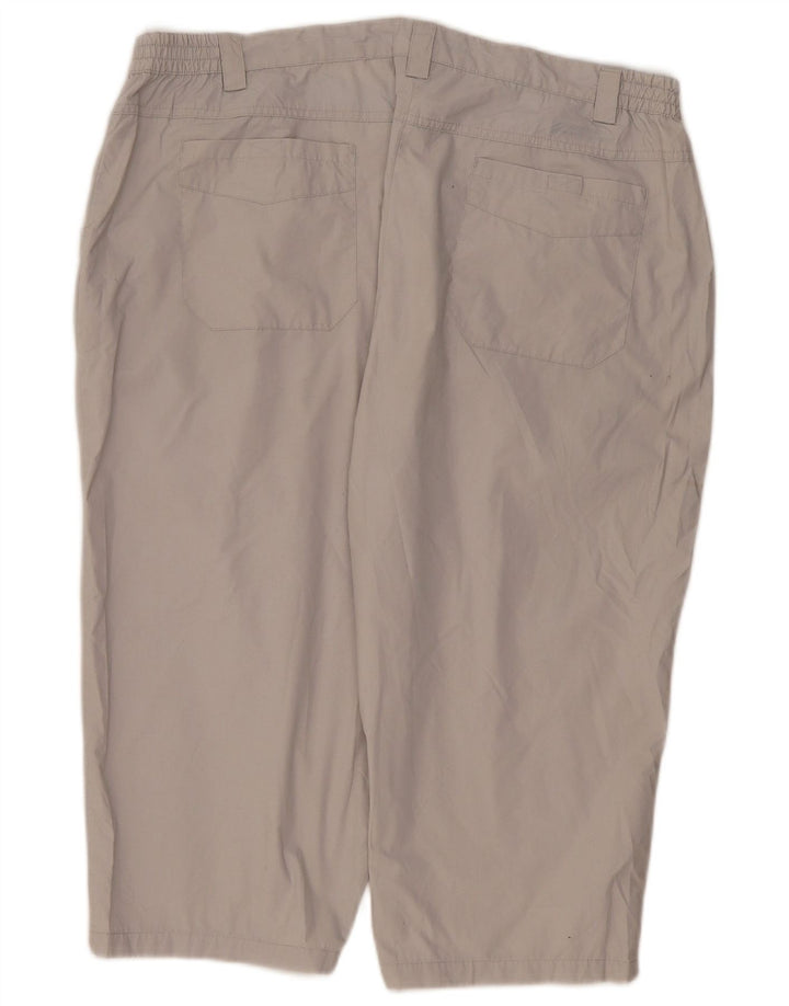 Mountain Warehouse Womens Bermuda Shorts UK 22 2XL W40 Beige