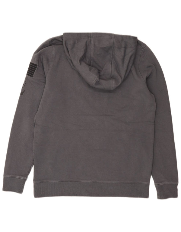 Under Armour Herre Cold Gear Grafisk Hoodie Jumper Medium Grå