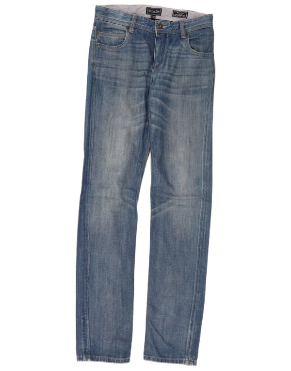 Massimo Dutti Boys Straight Jeans 13-14 År W30 L34 Blå