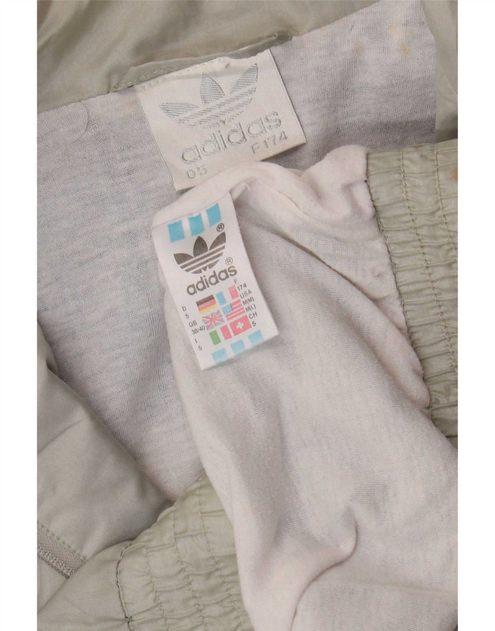 Adidas Træningsdragt til mænd Topjakke UK 38/40 Medium Grey Colourblock Polyamid