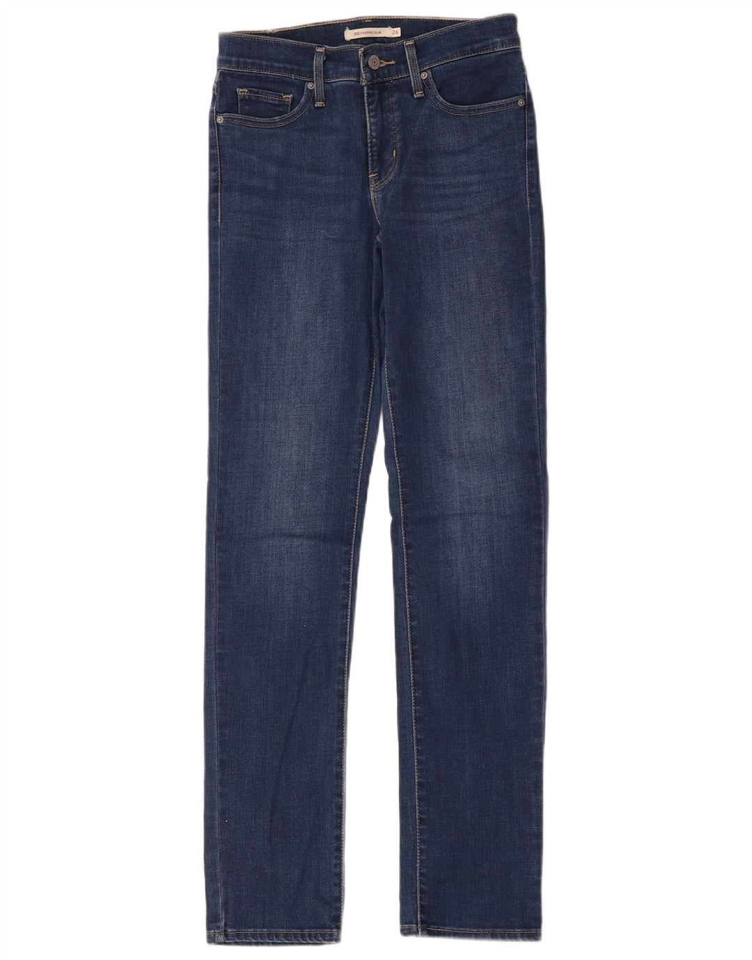 Levi's Dame 312 Shaping Slim Jeans W26 L32 Blå Bomuld