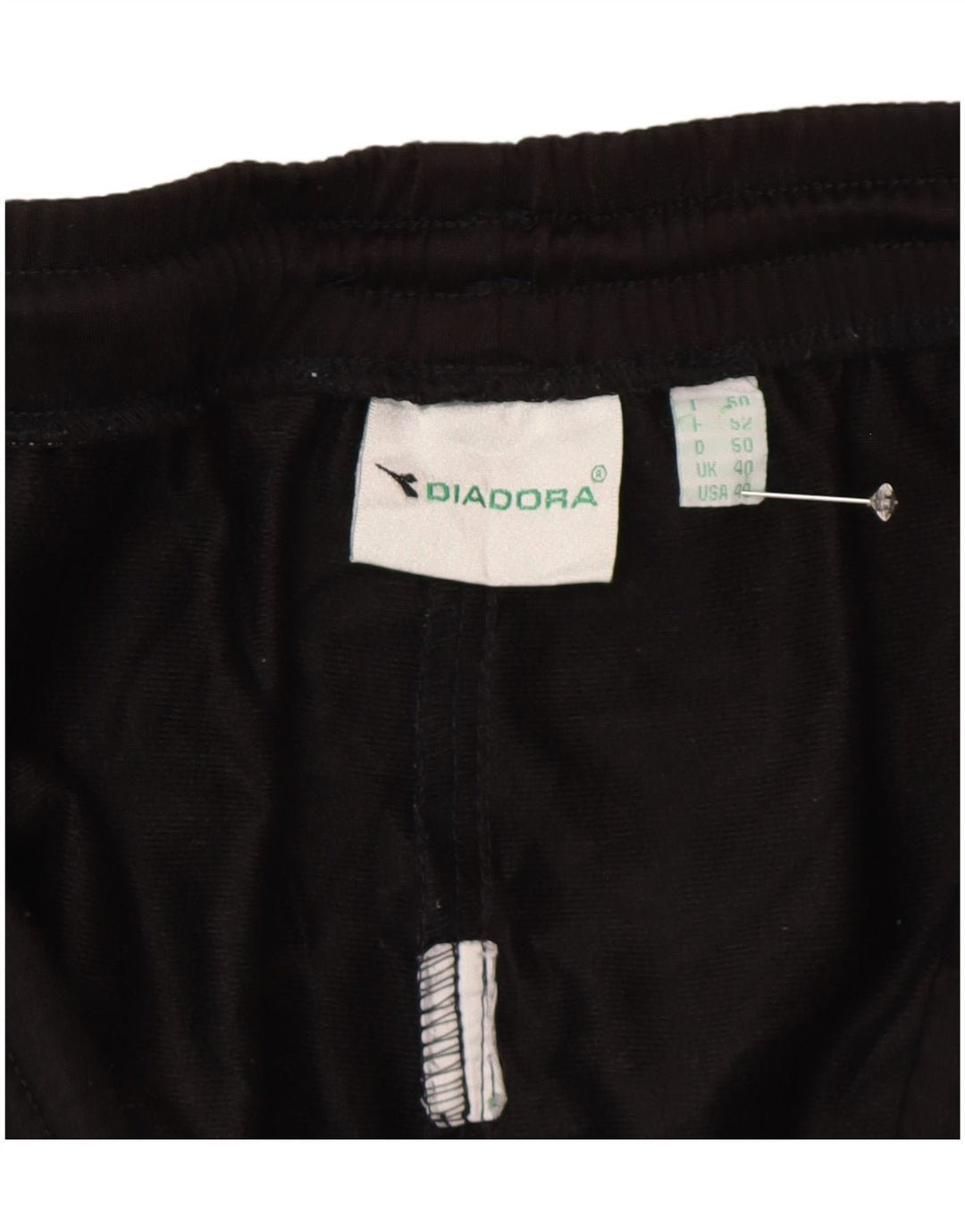 DIADORA Træningsdragtsbukser til mænd UK 40 Medium Sort