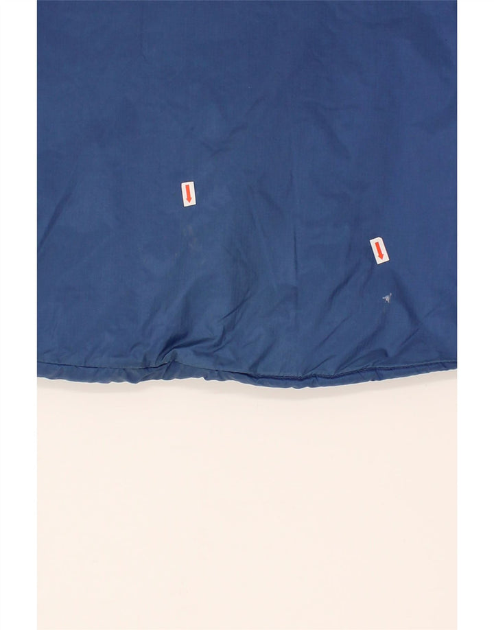 VINTAGE Womens Sleeveless Windbreaker Jacket UK 18 XL Blue Polyester Vintage Vintage and Second-Hand Vintage from Messina Hembry 