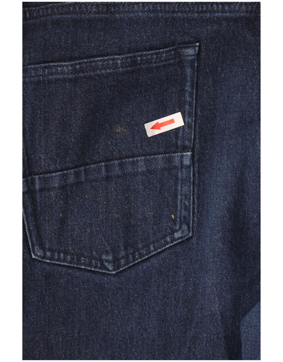 Massimo Dutti Herre Tapered Jeans W38 L28 Marineblå Bomuld