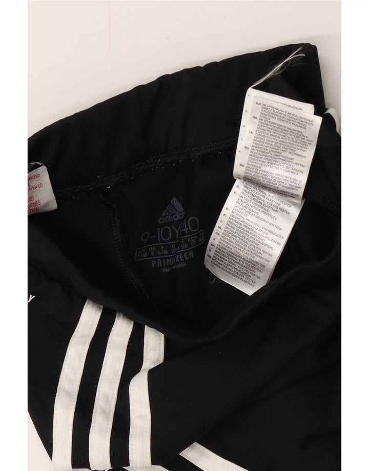 Adidas Girls Aeroready Leggings 9-10 år Sort polyester