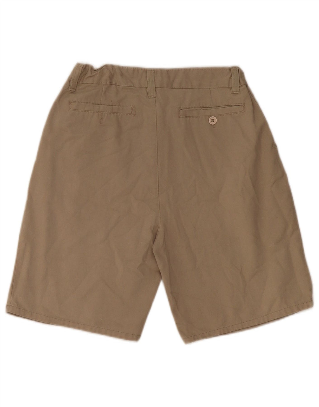 EDDIE BAUER Chino-shorts til drenge 15-16 år W26 beige bomuld