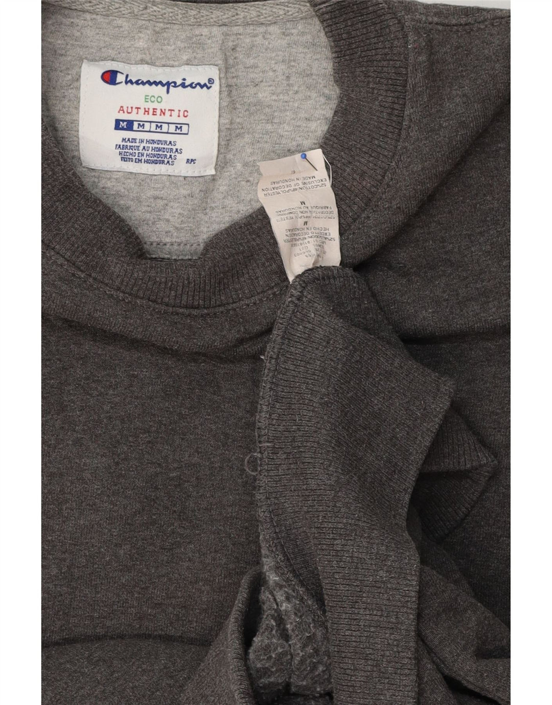 Champion Herre Sweatshirt Jumper Medium Grå Bomuld