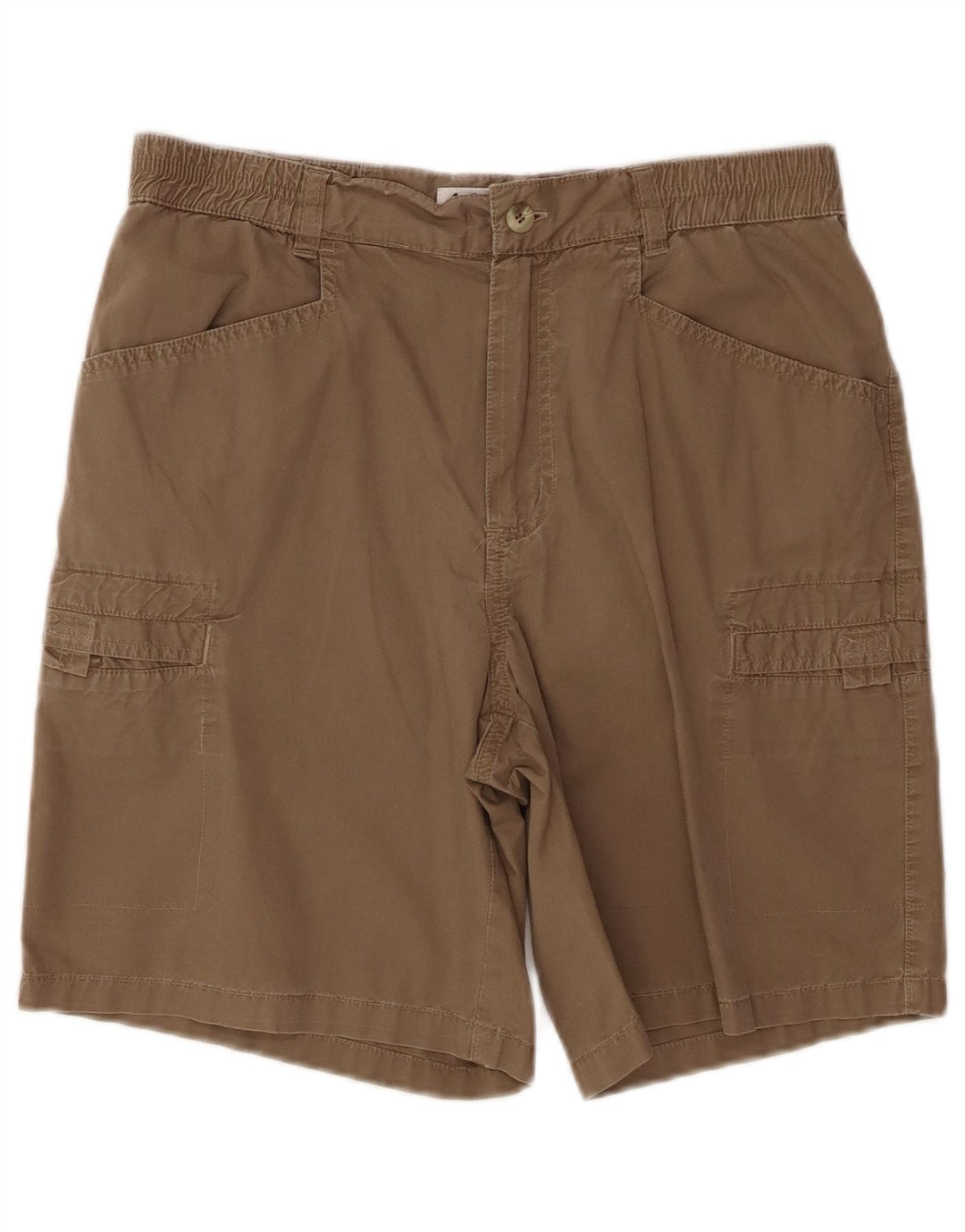 COLUMBIA Cargo Shorts til kvinder US 9 Medium W28 Brun Bomuld