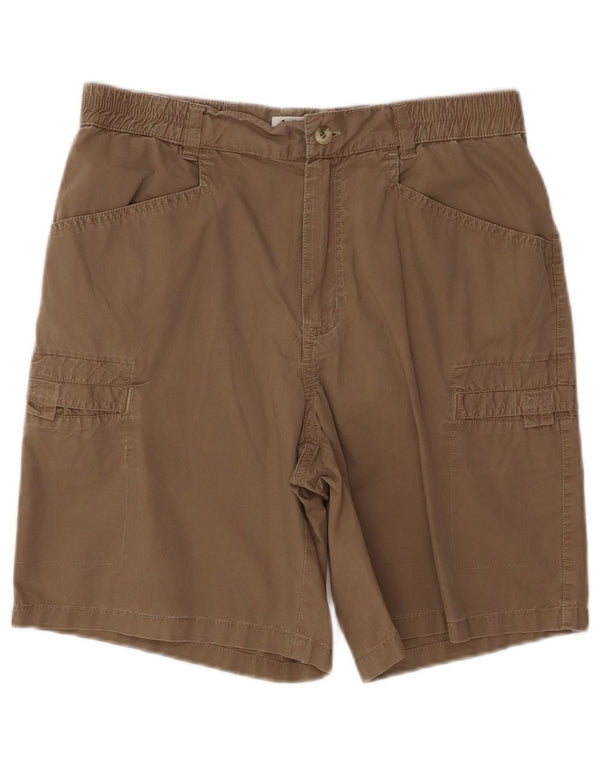 COLUMBIA Cargo Shorts til kvinder US 9 Medium W28 Brun Bomuld