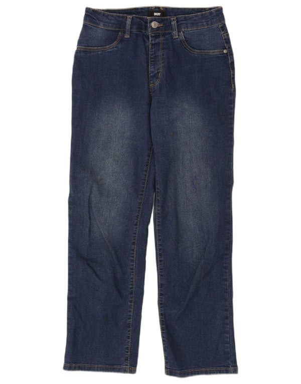 Dkny Girls Straight Jeans 13-14 År B26 L26 Blå Bomuld