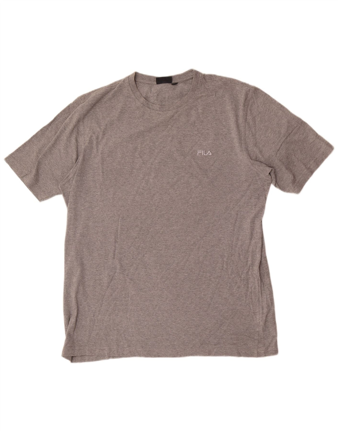 Fila Herre T-Shirt Top IT 56 2XL Grå Flecked