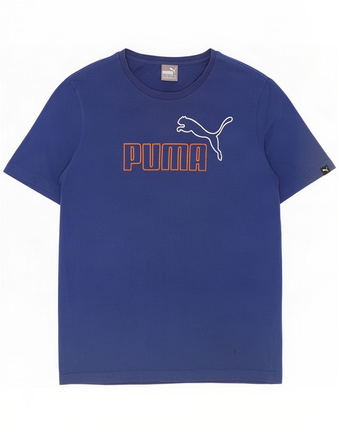 Puma Herre grafisk T-shirt Top Medium Blue