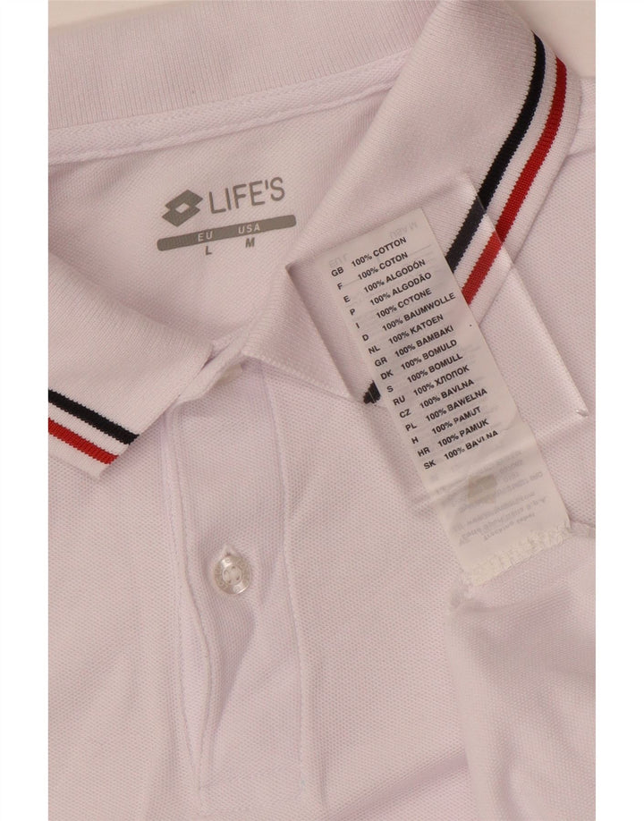 Lotto Herre poloshirt Medium Pink Bomuld