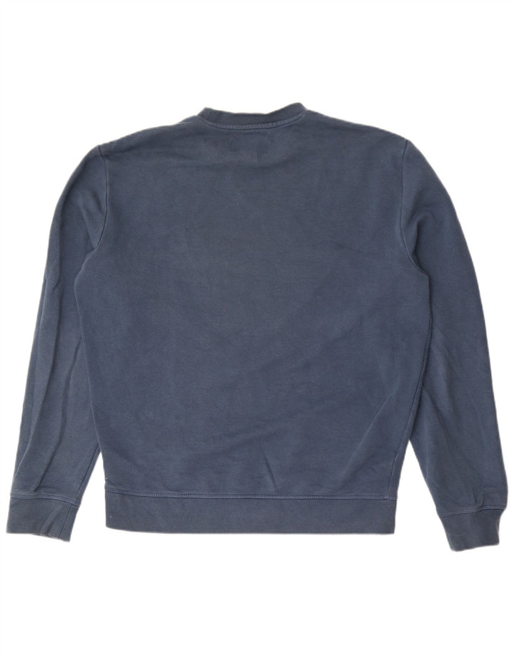 Penguin Herre Sweatshirt Jumper Stor Blå Bomuld