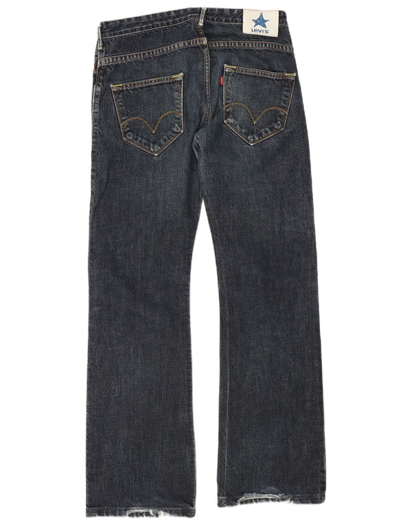 Levi's Mens Loose Jeans W31 L34 Navy Blue Cotton