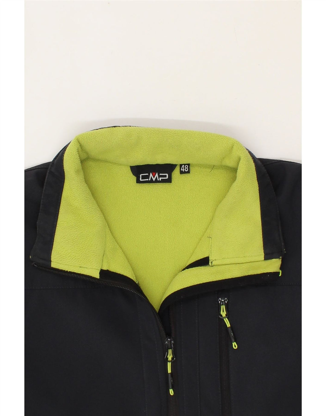 CMP Mens Tracksuit Top Jacket IT 48 Medium Navy Blue Polyester Vintage CMP and Second-Hand CMP from Messina Hembry 
