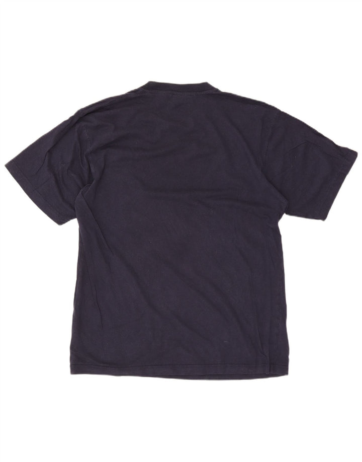 Fila Herre Grafisk T-Shirt Top Stor Marineblå