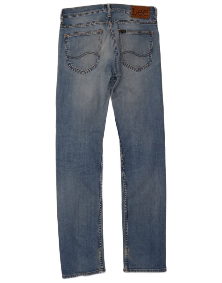 LEE Dame Powell Slim Jeans W30 L34 Blå Bomuld