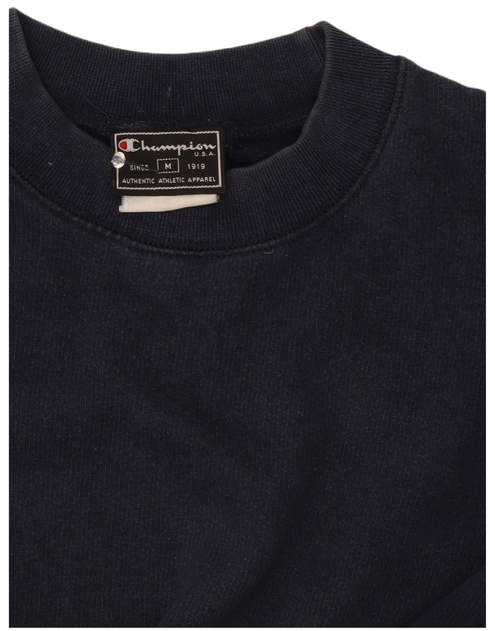 Champion Herre Sweatshirt Jumper Medium Marineblå