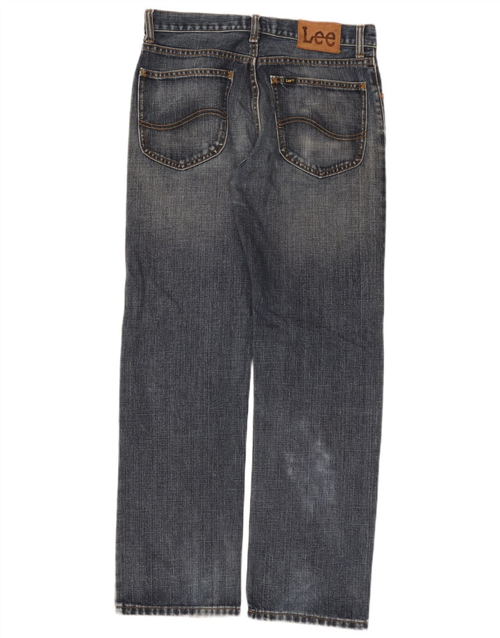 Lee Straight Jeans til mænd W31 L31 blå bomuld