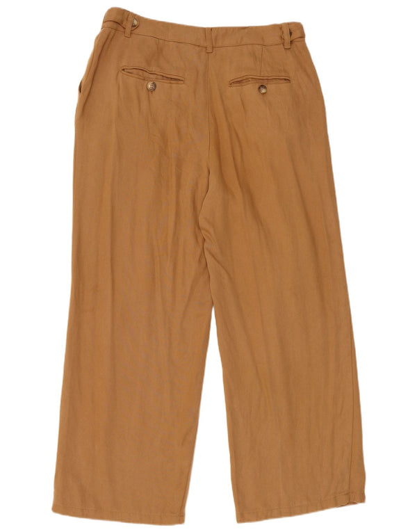 Fat Face Dame Pegged Chino Bukser UK 12 Medium W32 L27 Brun Lyocell
