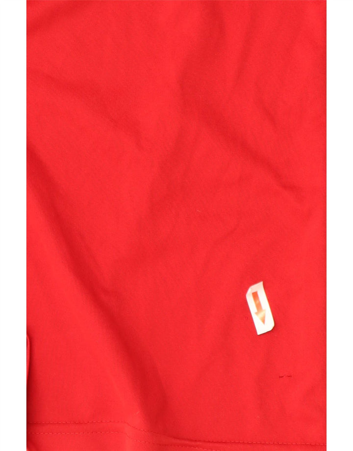 Adidas Herre T-Shirt Top Stor Rød Polyester
