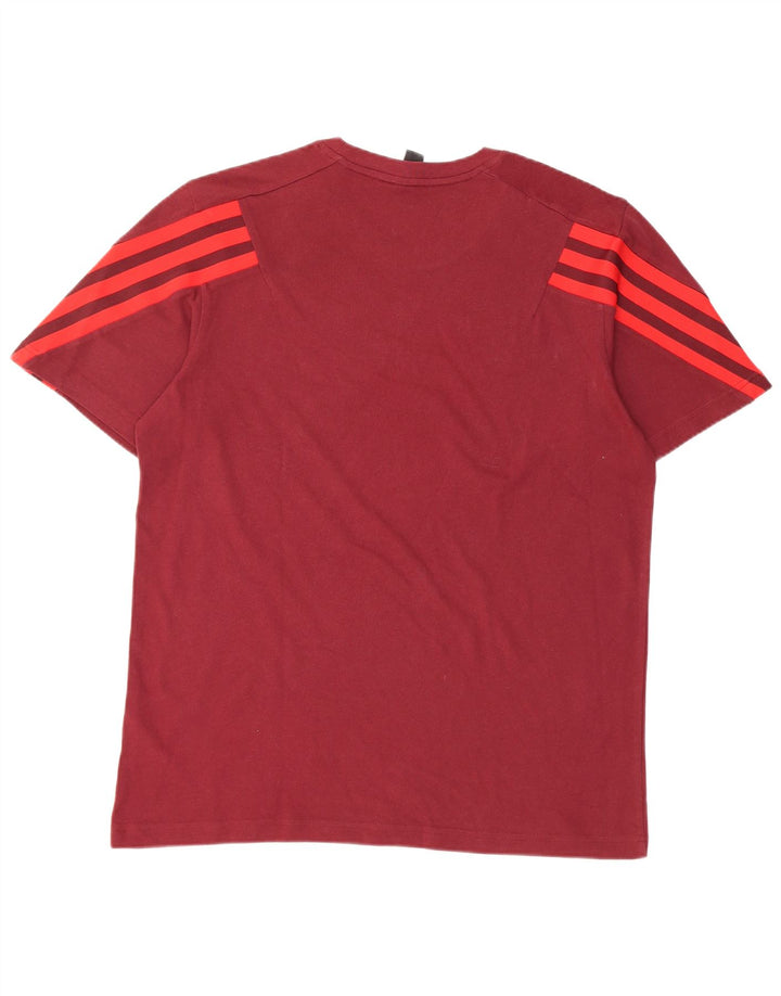 ADIDAS Herre Primegreen T-Shirt Top Medium rødbrun bomuld