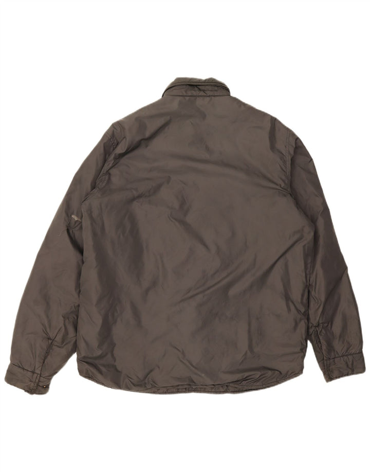 Aspesi Herre Utility Jacket UK 40 Large Grå Polyamid