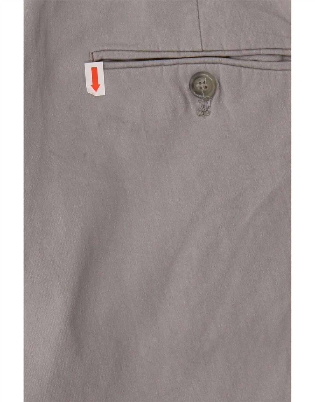 TOMMY HILFIGER Mens Slim Chino Trousers W30 L30 Grey Rayon