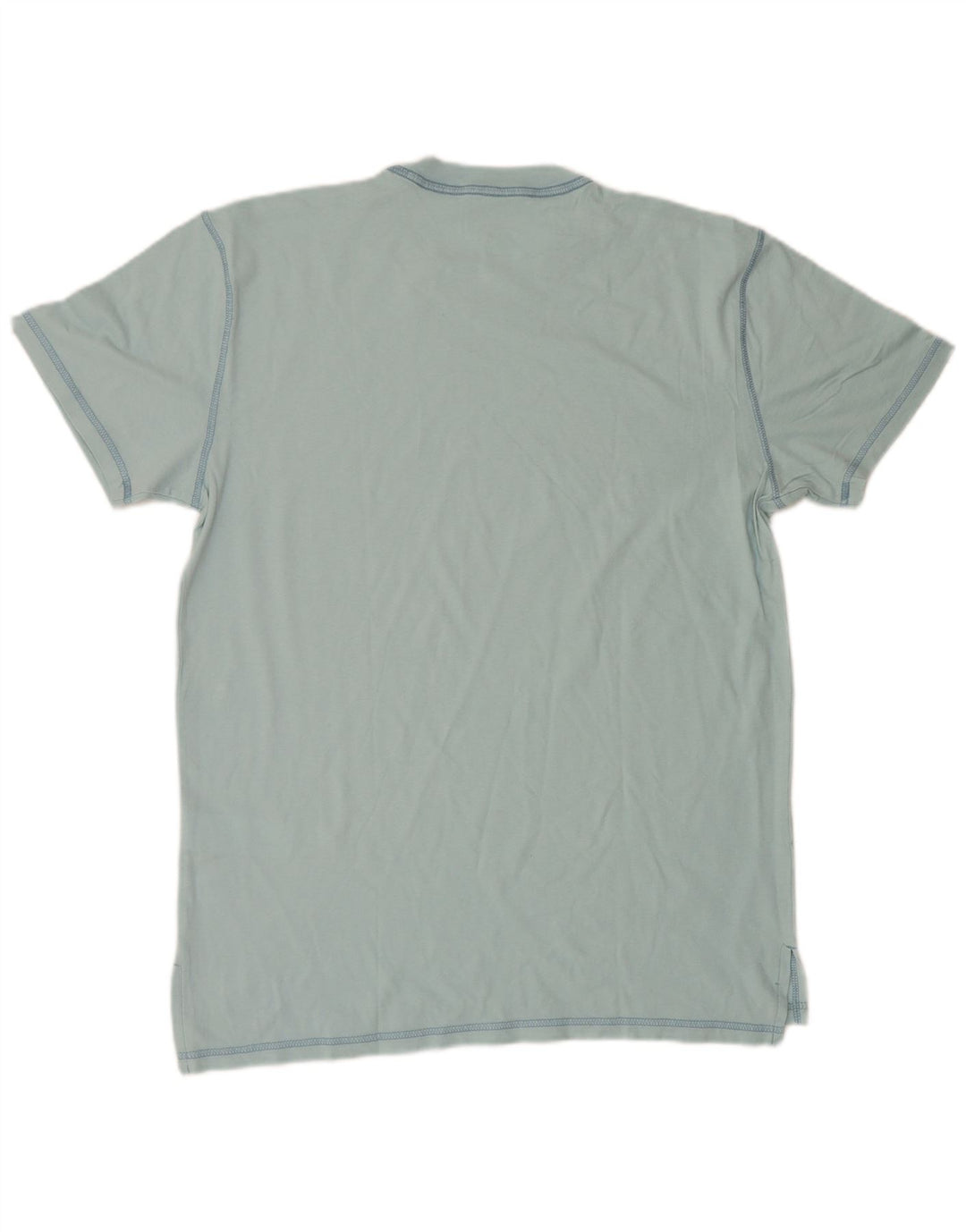 Hollister Herre T-Shirt Top Medium Blå Bomuld