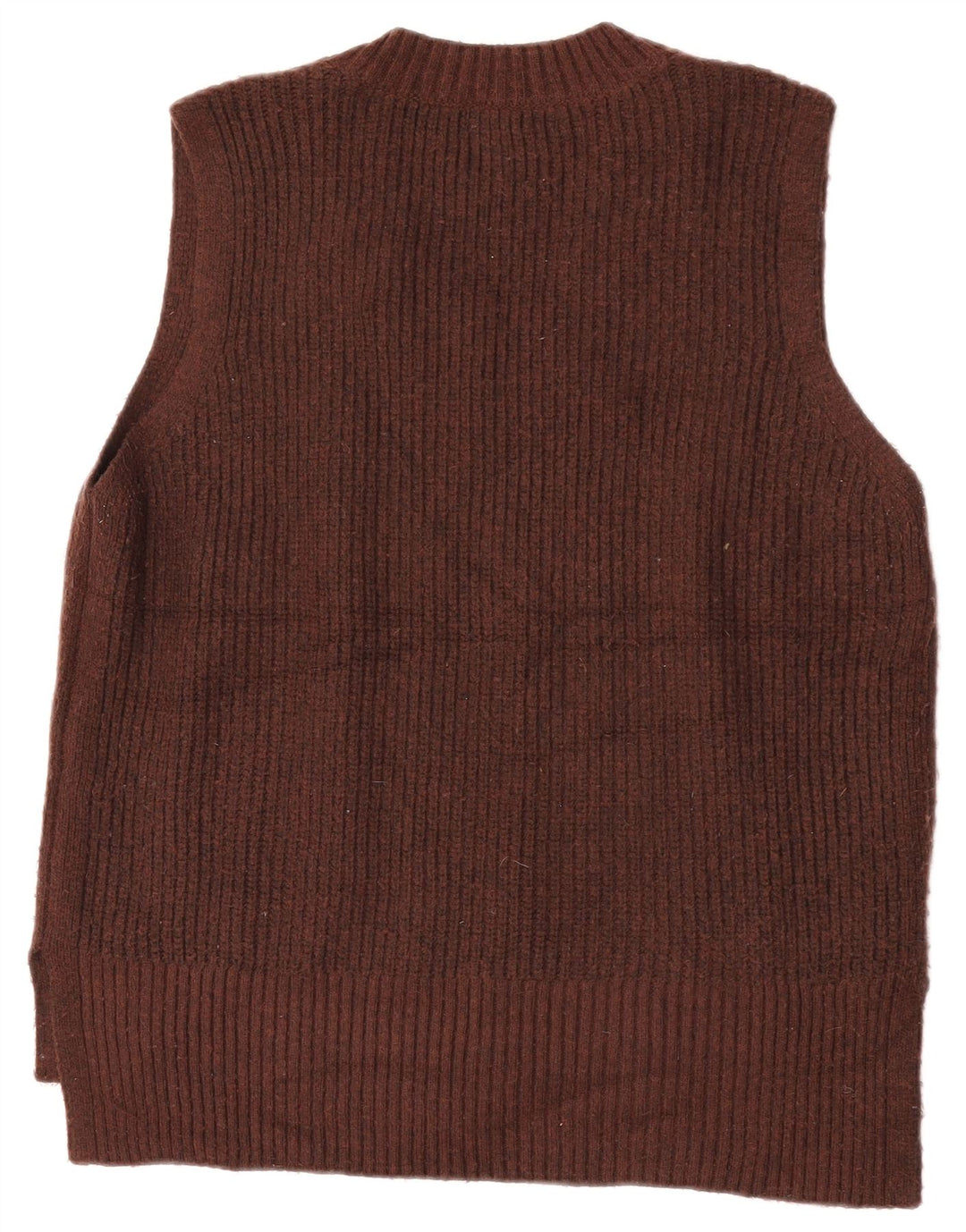 Marks & Spencer Dame Vest Tank Top UK 16 Stor Brun Polyester