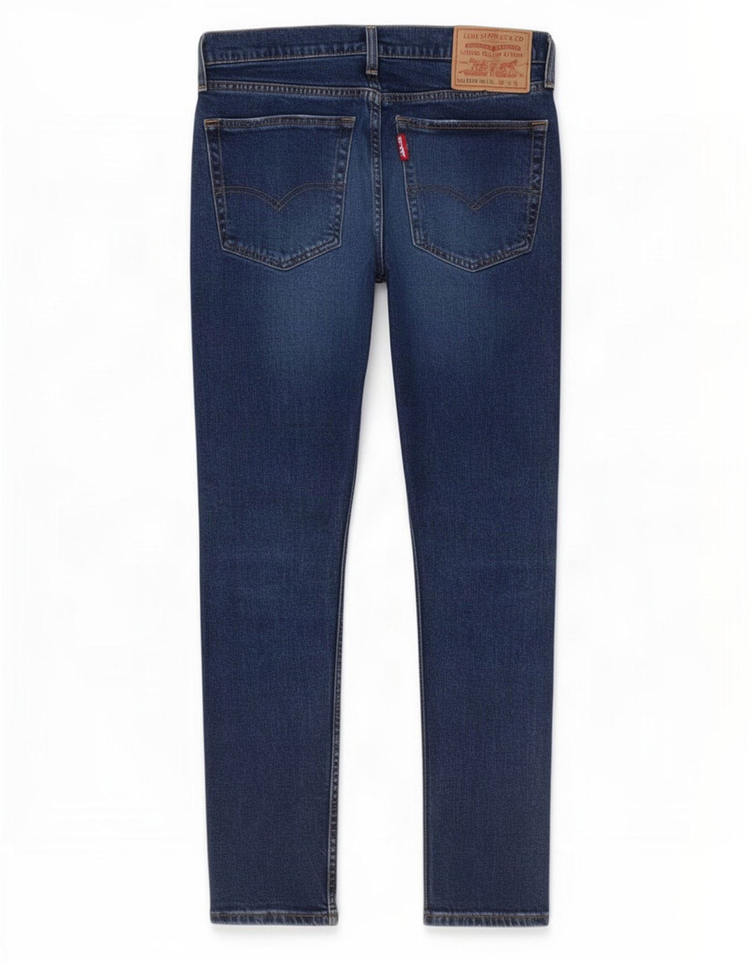 Levi's Herre 519 Slim Jeans W32 L30 Marineblå Bomuld