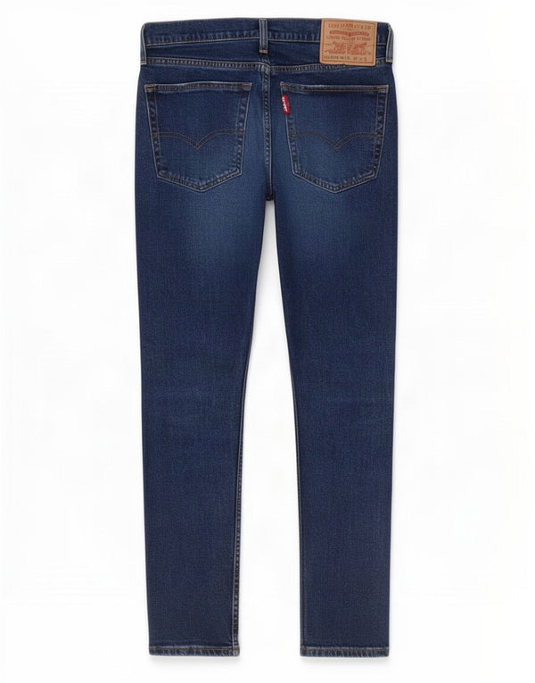 Levi's Herre 519 Slim Jeans W32 L30 Marineblå Bomuld