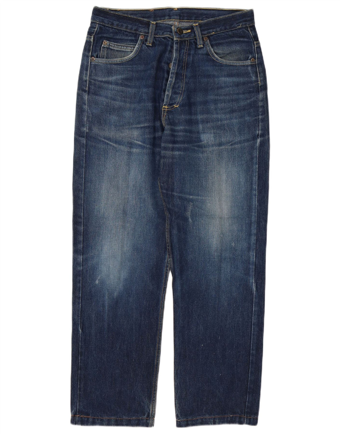 Lee Herre Chicago Straight Jeans W32 L28 Blå Bomuld