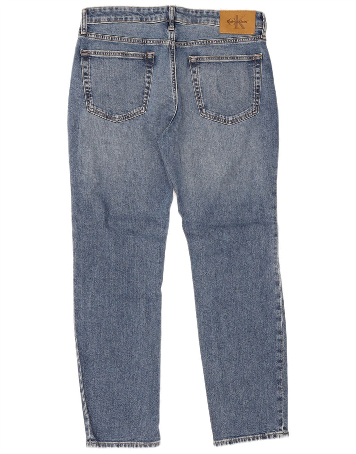 Calvin Klein Slim Jeans til mænd W33 L30 Blå