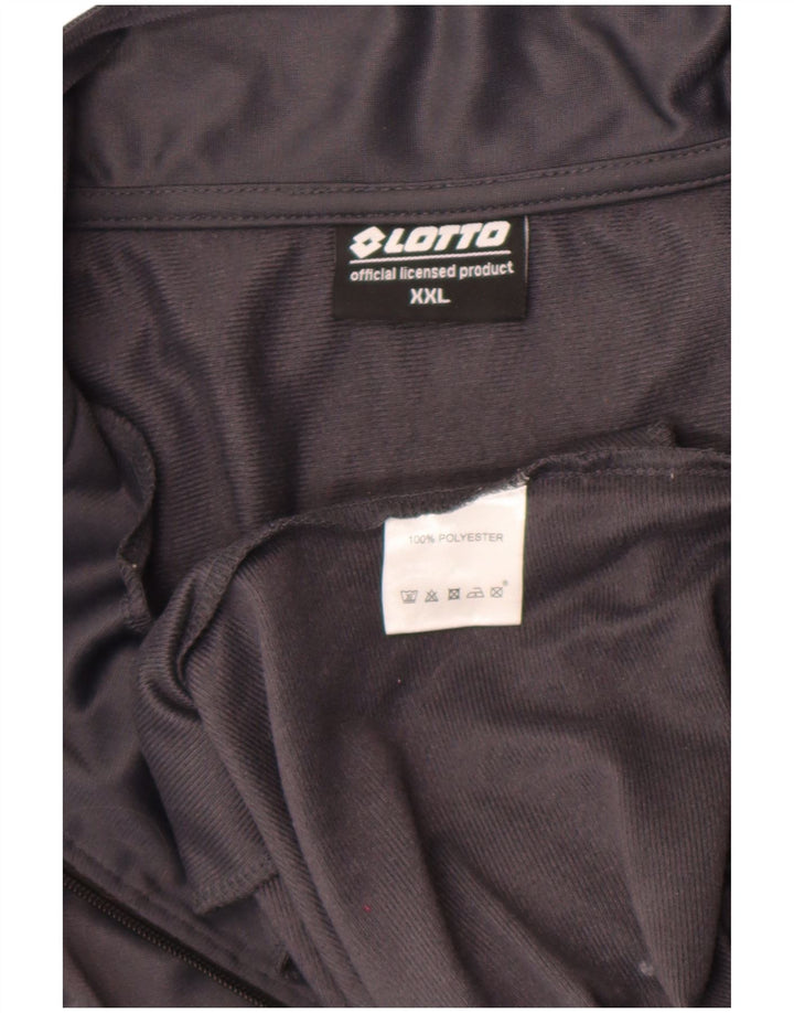 Lotto Herre træningsdragt Topjakke 2XL Grå Polyester