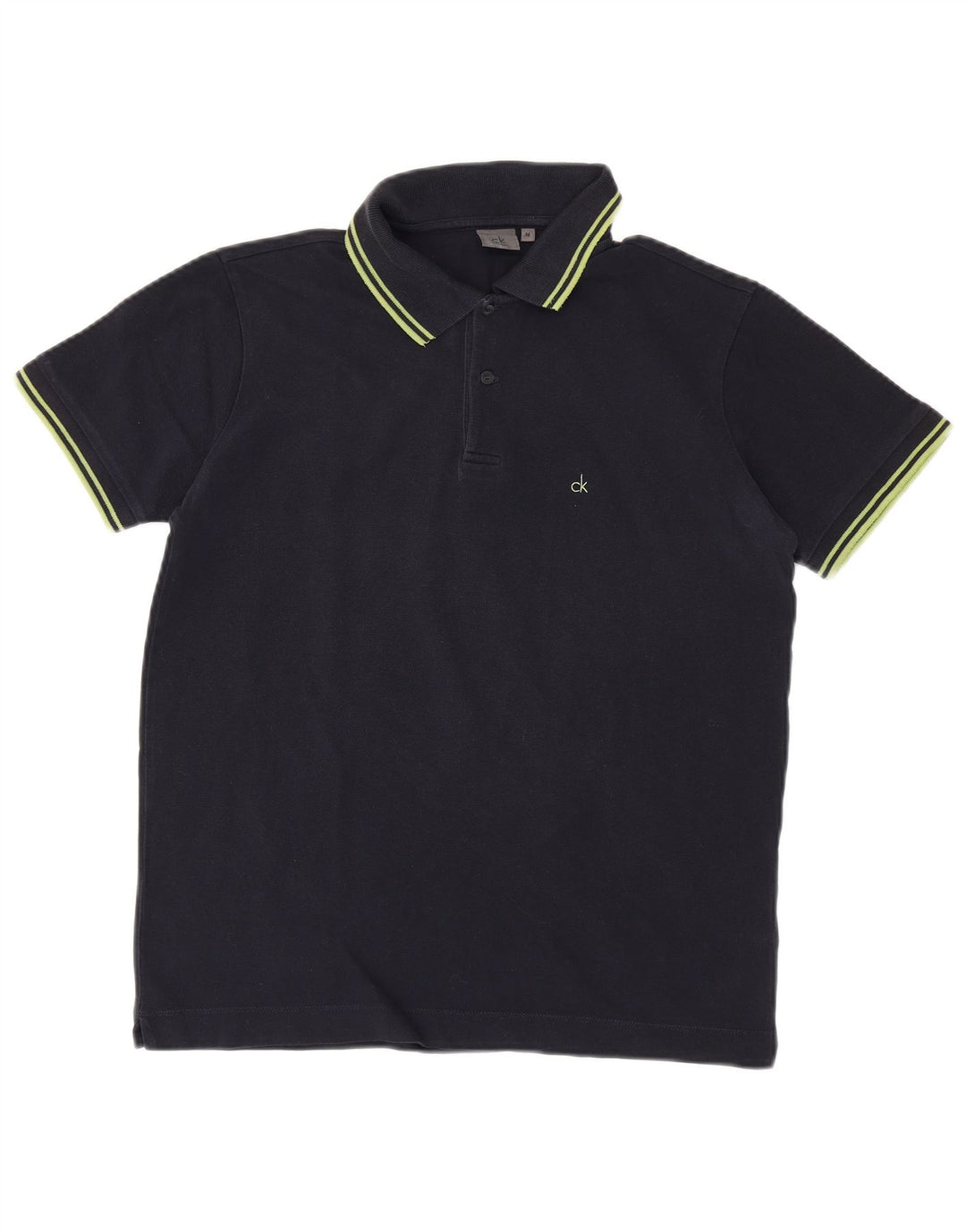 CALVIN KLEIN Herre poloshirt Medium marineblå bomuld