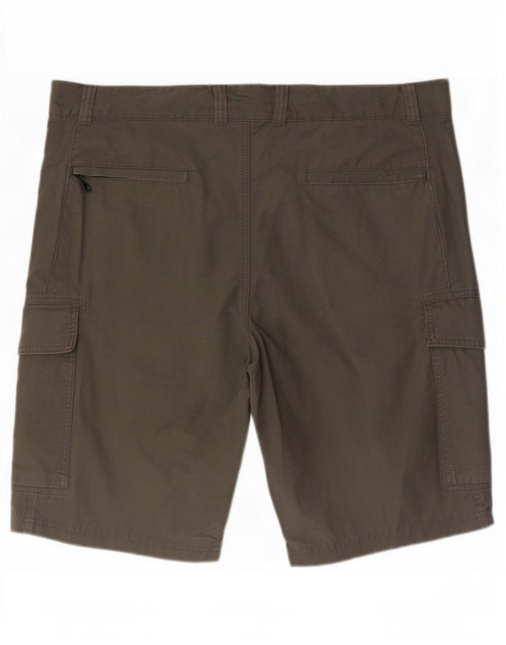 Marks & Spencer Herre Cargo Shorts W40 XL Khaki Bomuld