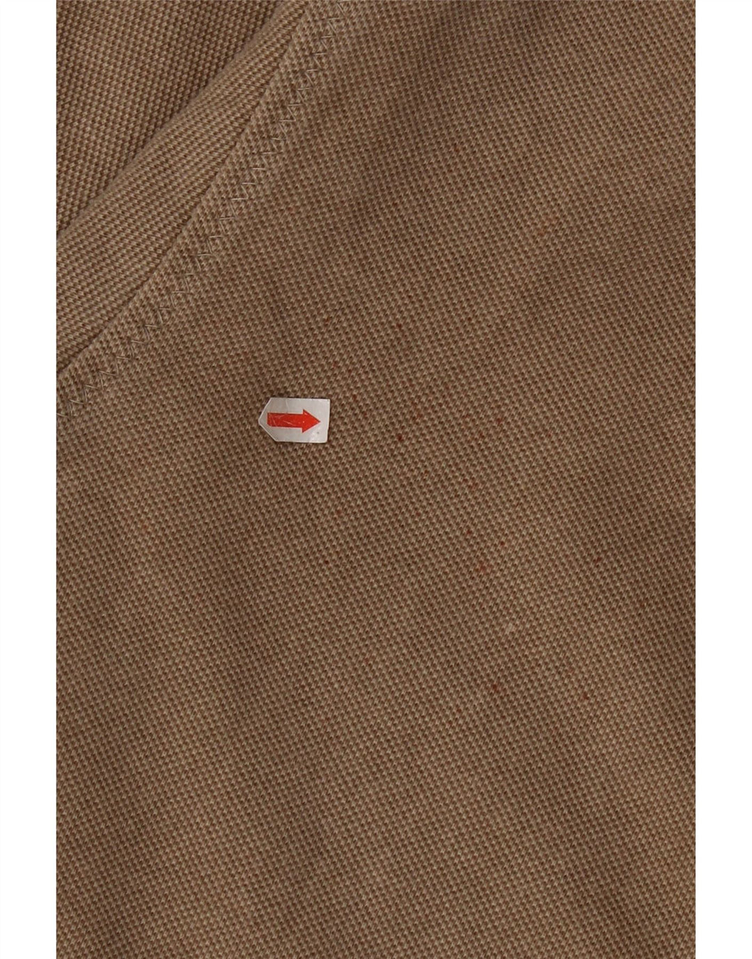 Fat Face Herre Zip Neck Sweatshirt Jumper Medium Beige Bomuld