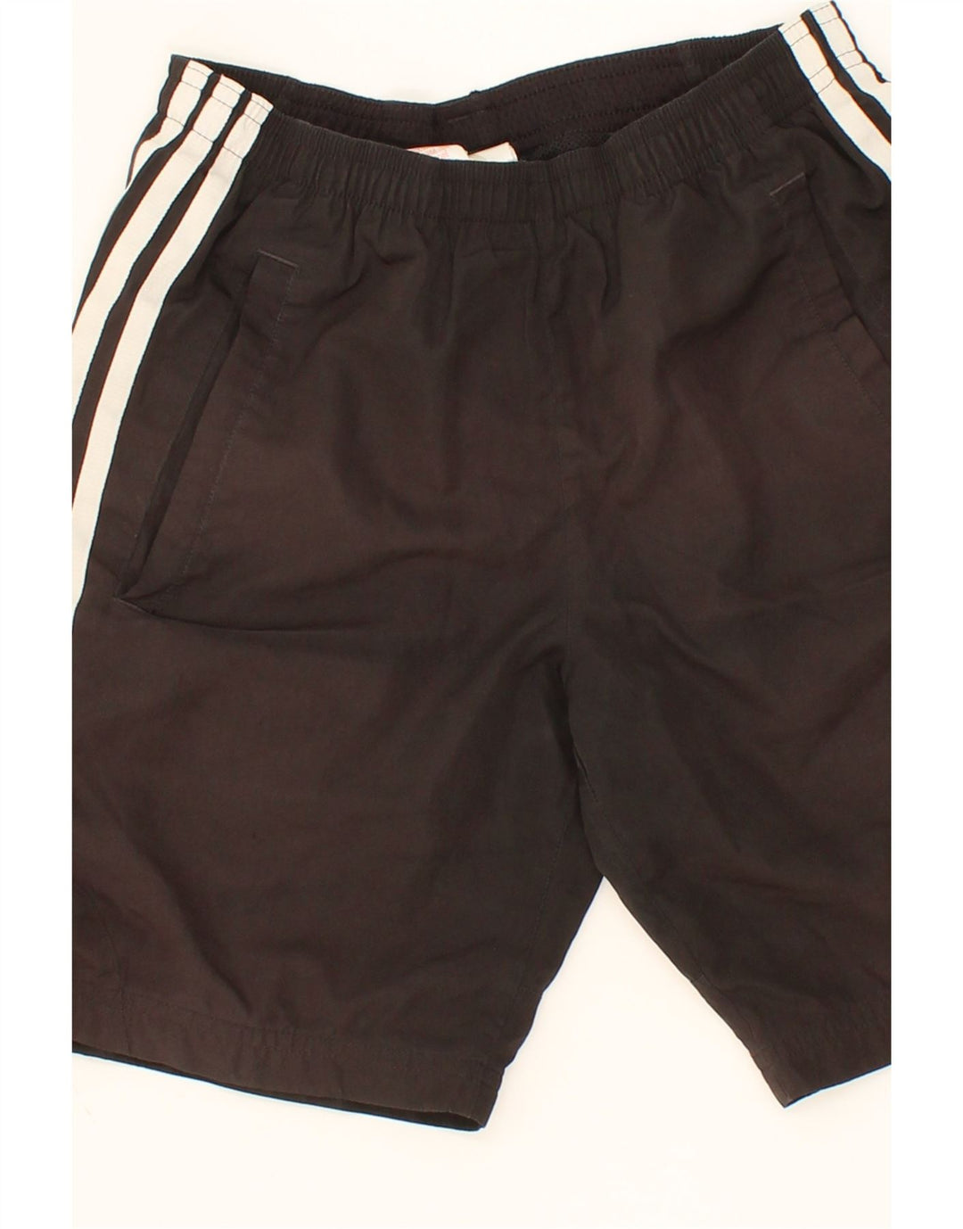 ADIDAS Boys Sport Shorts 9-10 Years  Black Polyester Vintage Adidas and Second-Hand Adidas from Messina Hembry 