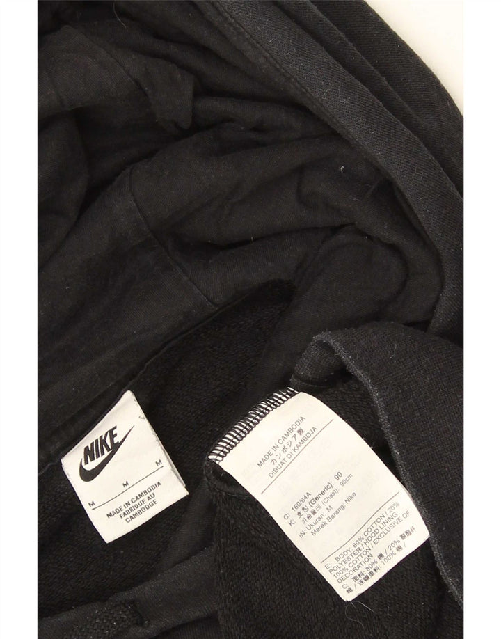 Nike Herre hættetrøje Jumper Medium Sort Bomuld