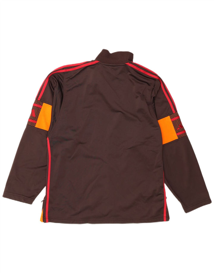Adidas Træningsdragt til mænd Topjakke UK 38/40 Medium Brun Polyester