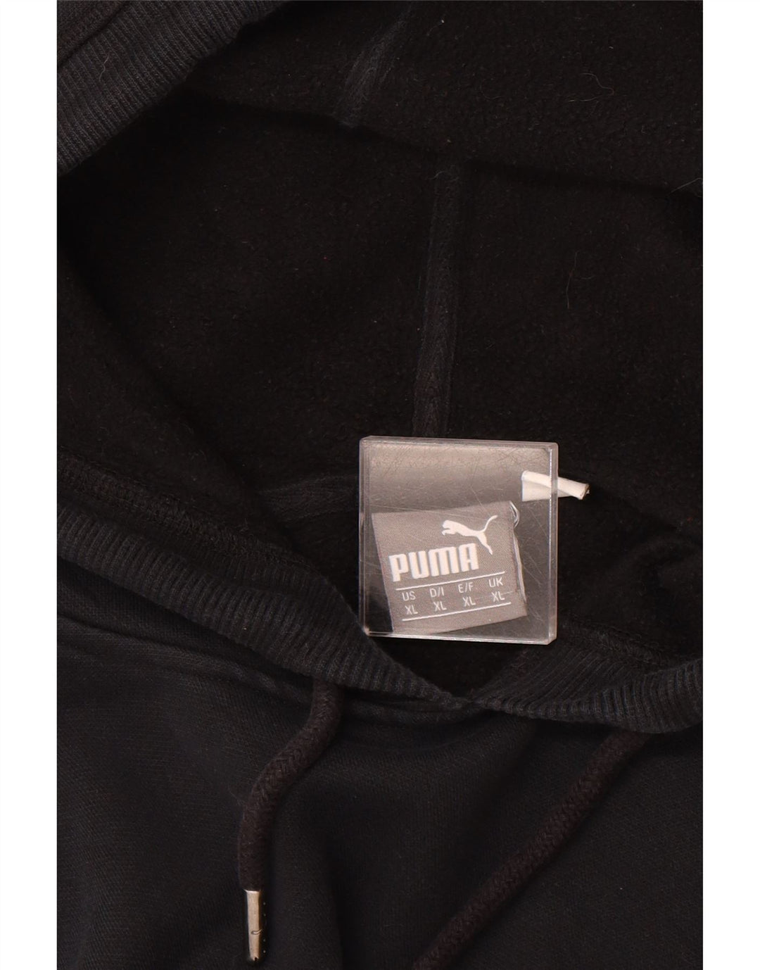 PUMA Mens Hoodie Jumper XL Black Cotton