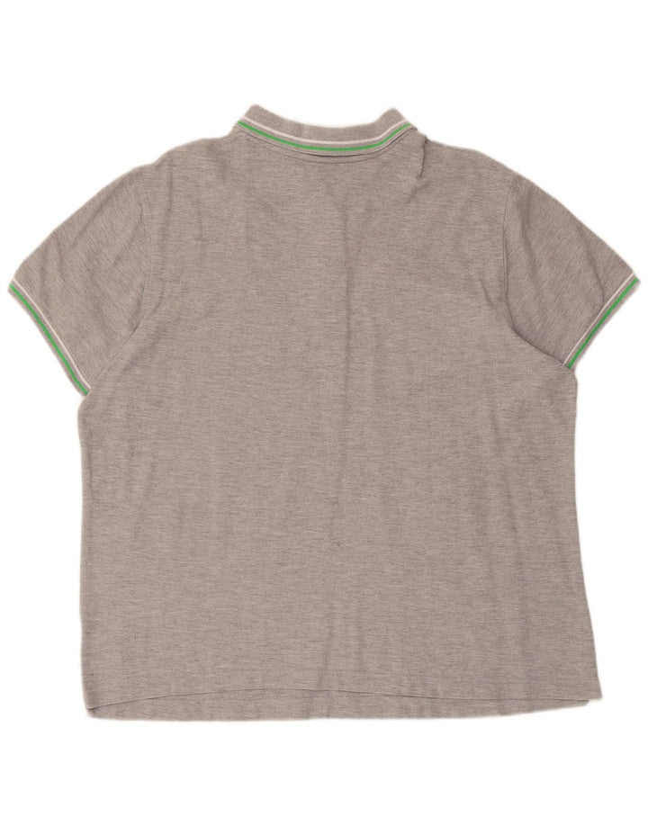 Lotto Herre Polo Shirt 2XL Grå Bomuld