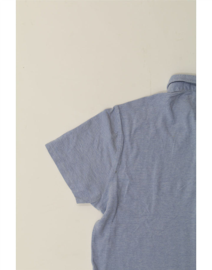 MASSIMO DUTTI Mens Polo Shirt XL Blue Cotton Vintage Massimo Dutti and Second-Hand Massimo Dutti from Messina Hembry 