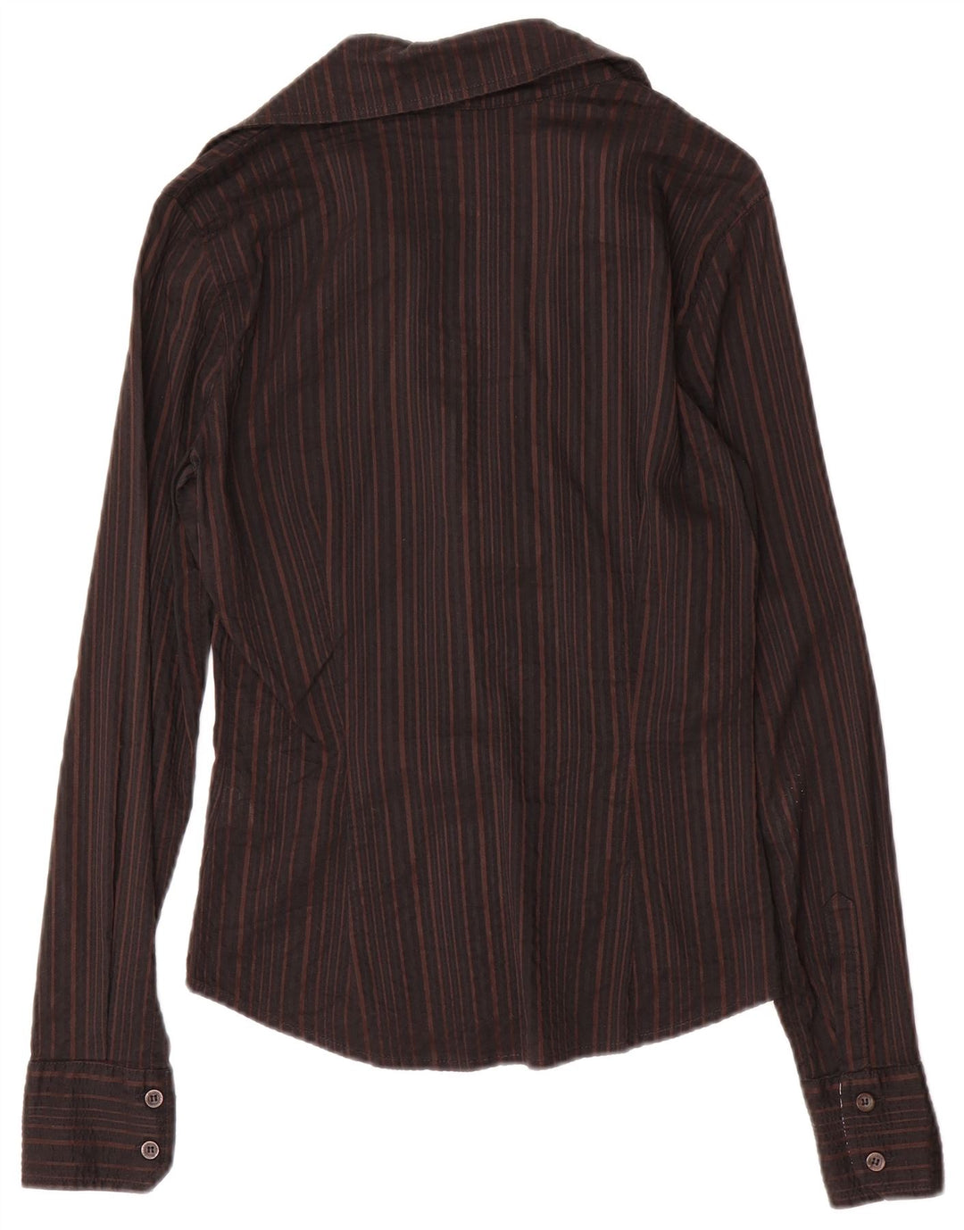 Guess By Marciano Dameskjorte IT 42 Medium Brun Stribet