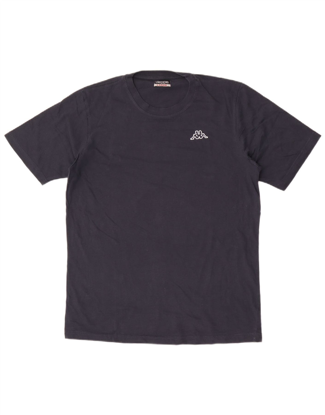 Kappa Herre T-Shirt Top Stor Marineblå Bomuld