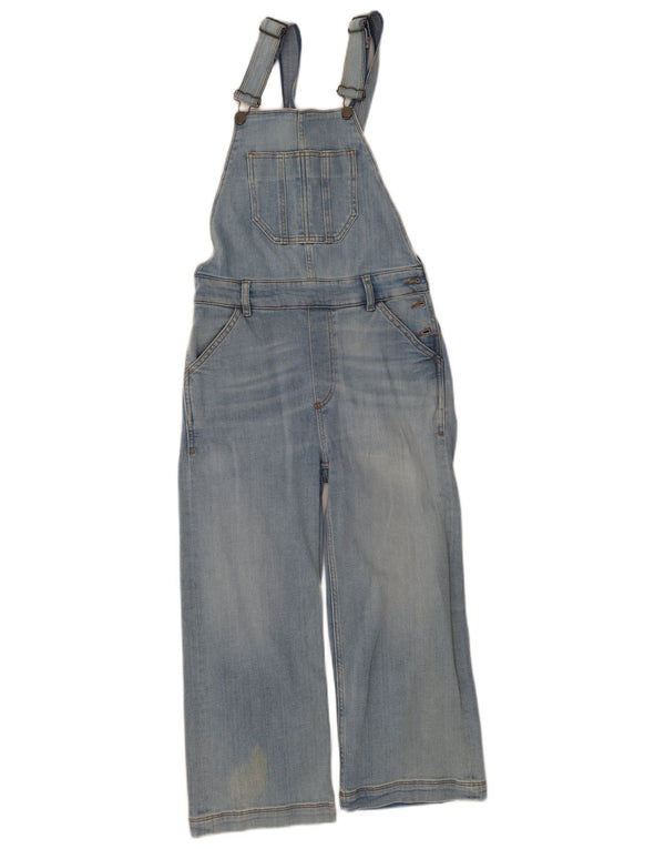 Fat Face Herre Clayton Dungarees Jeans UK 8 Small W30 L22 Blue Cotton