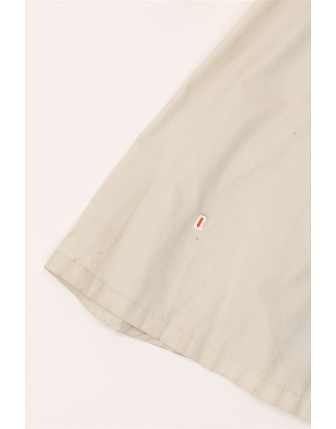 VINTAGE Womens Overcoat UK 16 Large Beige Polyester Vintage Vintage and Second-Hand Vintage from Messina Hembry 