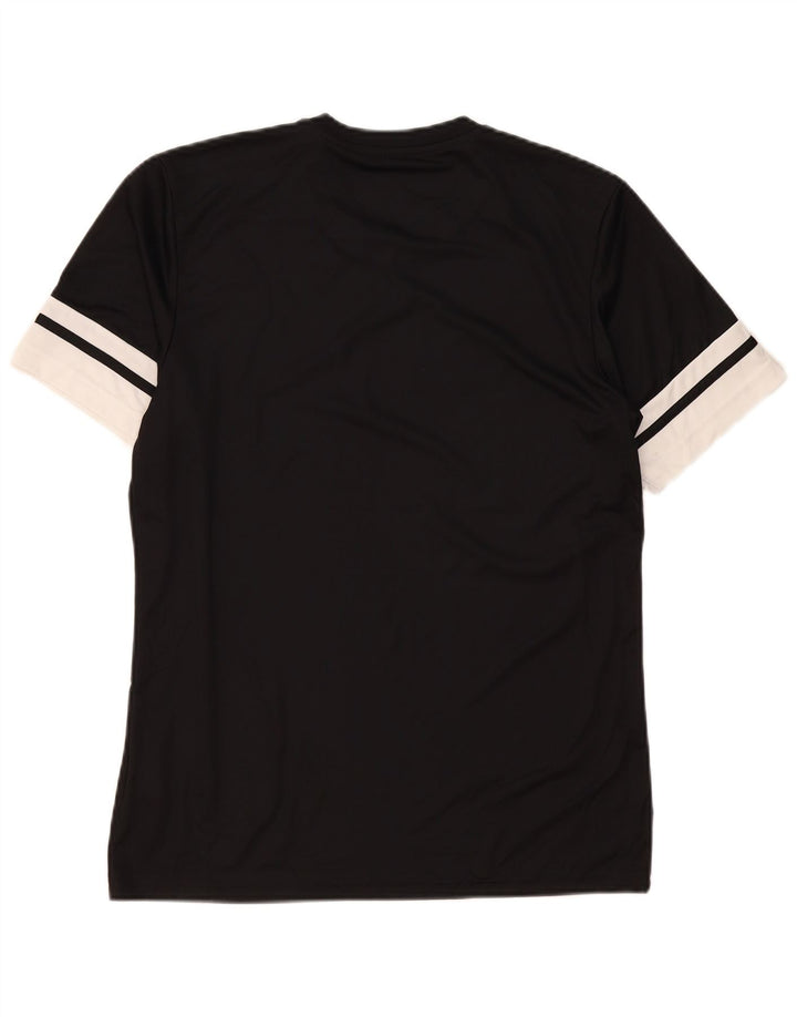 Adidas Herre Aeroready T-Shirt Top Medium Sort Colourblock Polyester